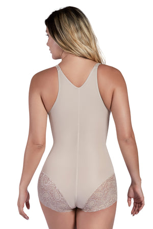 THERMAL HIPHUGGER LACE TRIM BODYSUIT